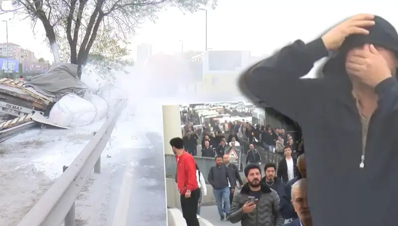 D-100'de Alçı Yüklü TIR Kazası: Trafiği Kilitleyen Hayati Tehlike