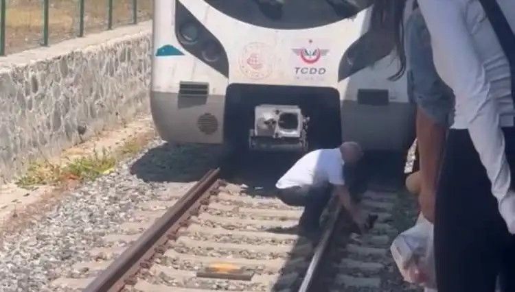 Marmaray’da Kediyi Fark Eden Makinist, Hayvanseverlerin Gözdesi Oldu