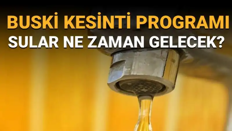 Bursa Nilüfer'de Su Kesintisi Ne Zaman Bitecek? Tüm Detaylar Burada!