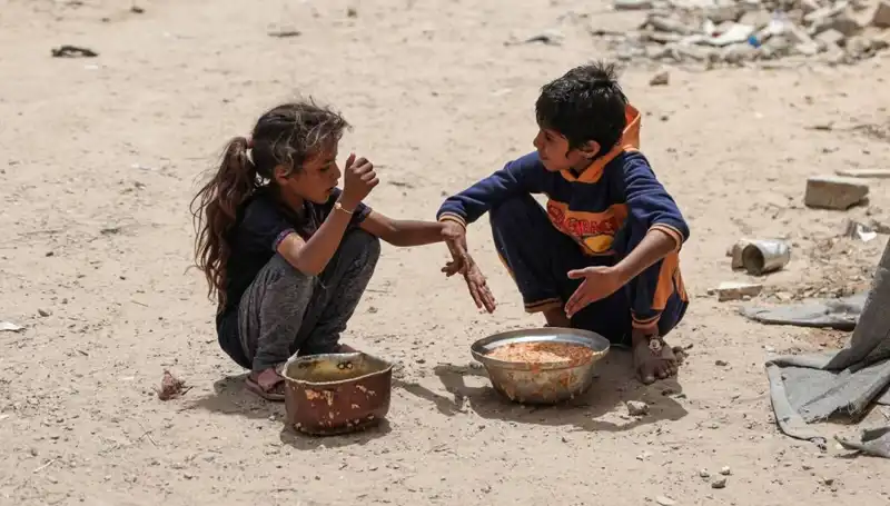 Gazze'de Acı Tablo: Dört Yaşındaki Çocuk Açlıktan Hayatını Kaybetti