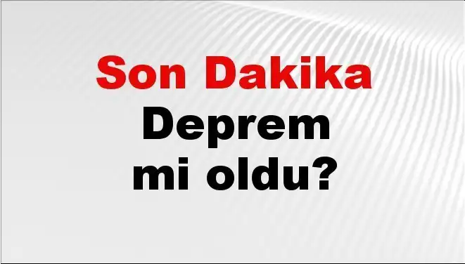 Muğla'da Şok Bir Deprem Gerçekleşti! Ayrıntılar Burada