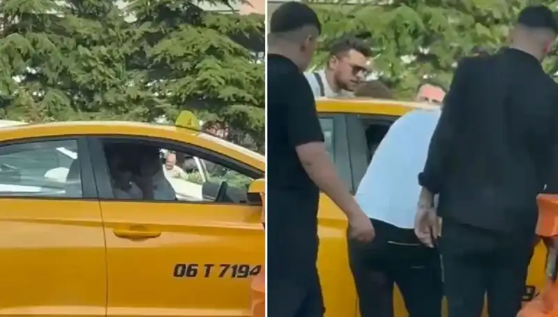 Trafikteki Tartışma Sonrasında Taksi Şoförüne Yumruk Atan Şahsın Hikayesi