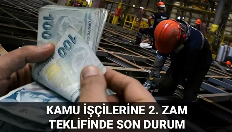 Kamu İşçileri İçin 2025 Yılı Toplu Sözleşme Zammı Detayları Açıklandı