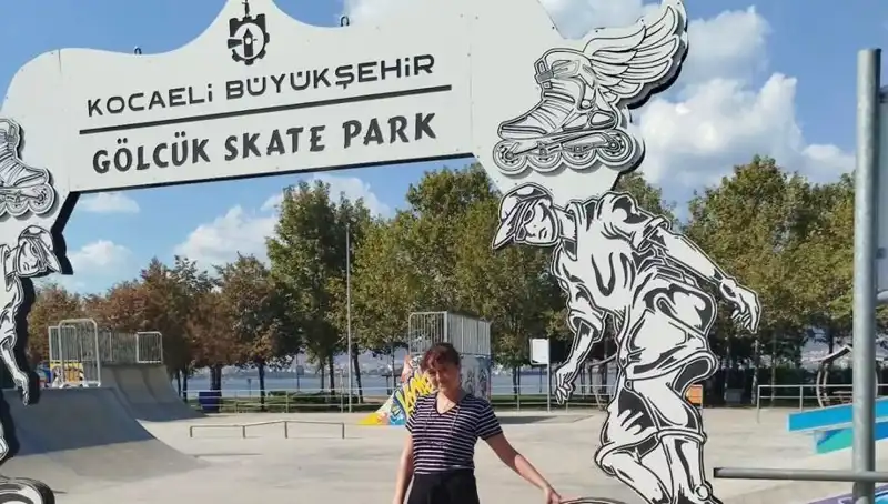 Kocaeli'de Kaykay Parkına Mattia Ahmet Minguzzi’nin İsmi Verildi