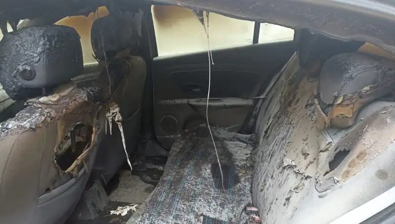 Esenyurt’ta Şok Olay: İsteğine Yanıt Alamayan Şahıs Arabasını Yaktı