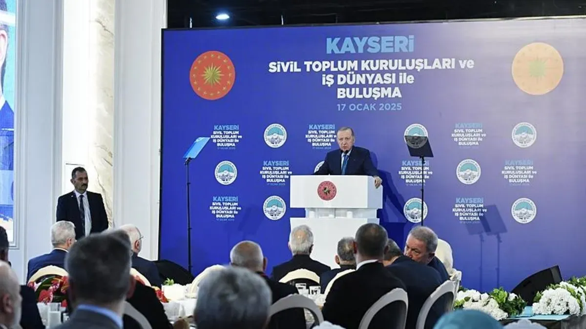 Başkan Erdoğan Kayseri’de STK Temsilcileriyle Buluştu: Önemli Mesajlar Verdi